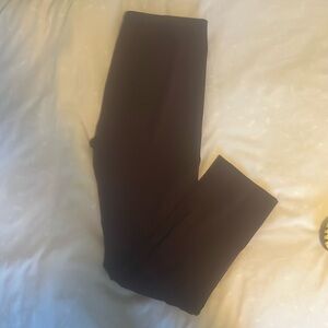 And Taylor burgundy straight leg pants